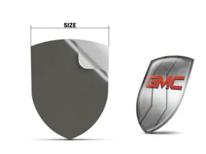 GMC Doming Aufkleber Auto Stilvoll Stabil Professionell